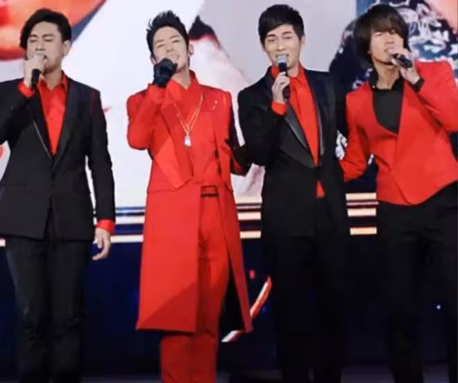 活久見!F4組合12年後再合體,周渝民滄桑成大叔,朱孝天格格不入
