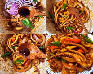 比飯店好吃的爆炒魷魚🦑