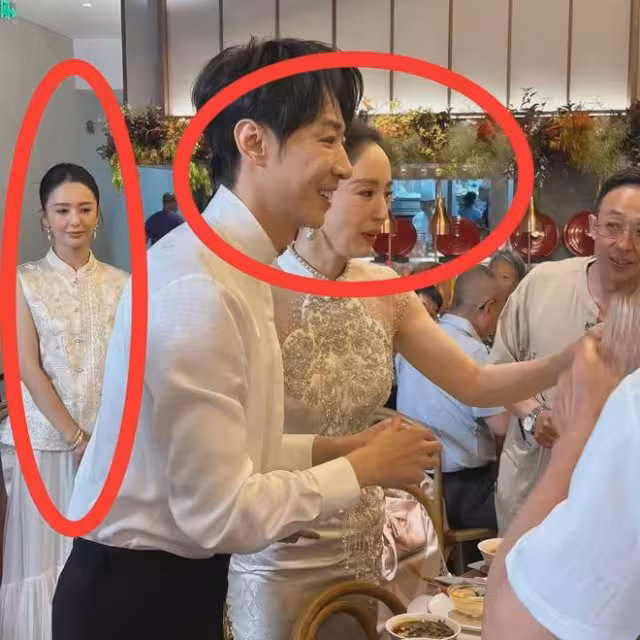 當面一套背後一套？董璇婚禮佟麗婭的表情暴露真實內心 懂的都懂