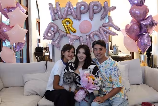 TVB花旦露水蛇腰慶38歲生日!眾星現身豪宅慶祝!胡定欣男友罕見亮相!