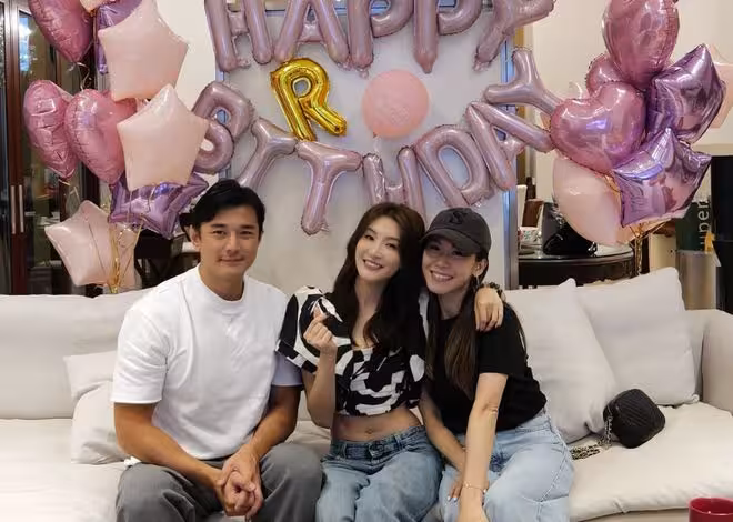TVB花旦露水蛇腰慶38歲生日!眾星現身豪宅慶祝!胡定欣男友罕見亮相!