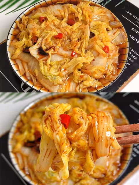 酸辣娃娃菜