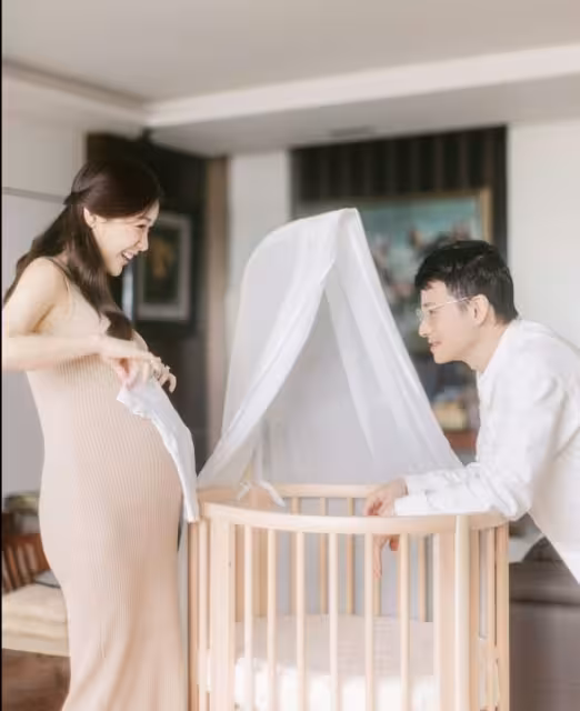 恭喜!TVB長腿女星宣布兒子出生!曬一家三口合照:你來之不易