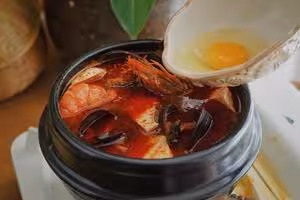 韓國草堂海鮮嫩豆腐湯