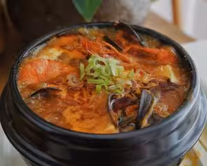 韓國草堂海鮮嫩豆腐湯