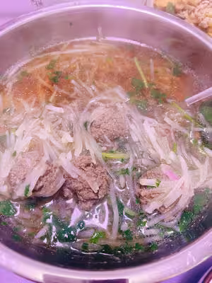 冬之暖湯「牛肉丸子蘿蔔絲湯」