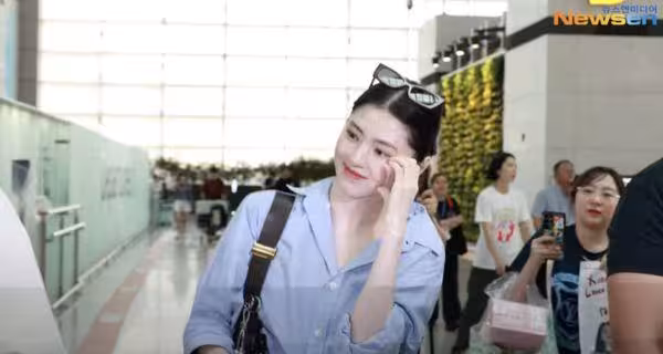 「最美小三」韓韶禧出發來台！擔心記者、粉絲撞到　親切管秩序