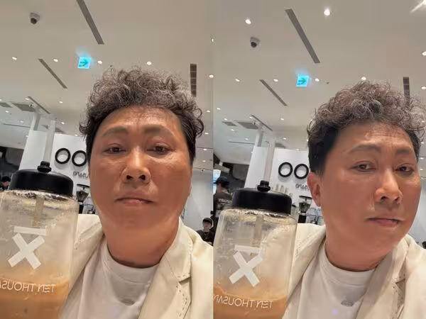 趙正平喝咖啡又被虧撞臉藍心湄! 網友歪樓:還是喜歡你頭髮三七分