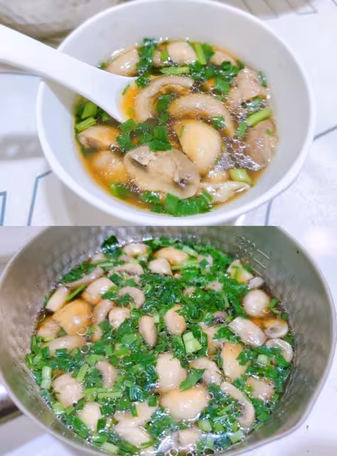 明明是素湯 卻鮮得像雞湯一樣的「口蘑湯」