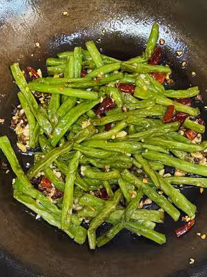 干煸豆角（無需油炸）