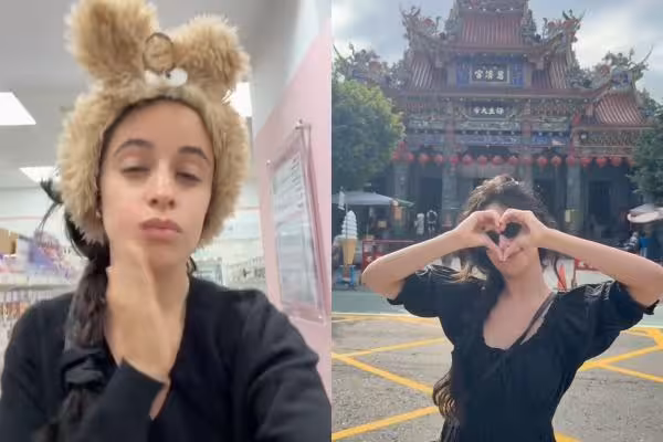 《Señorita》卡蜜拉來台「零遮掩逛寶雅」! 天后打卡嗨喊:買很多可愛小物