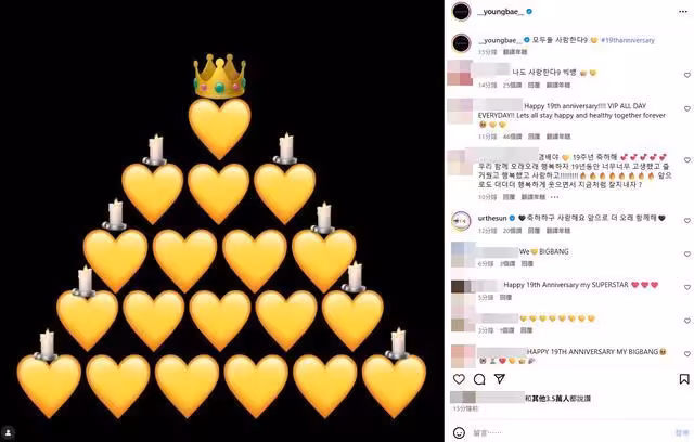 GD生日眾星歡慶！現身「不能笑派對」超崩潰　BIGBANG隔天迎19周年