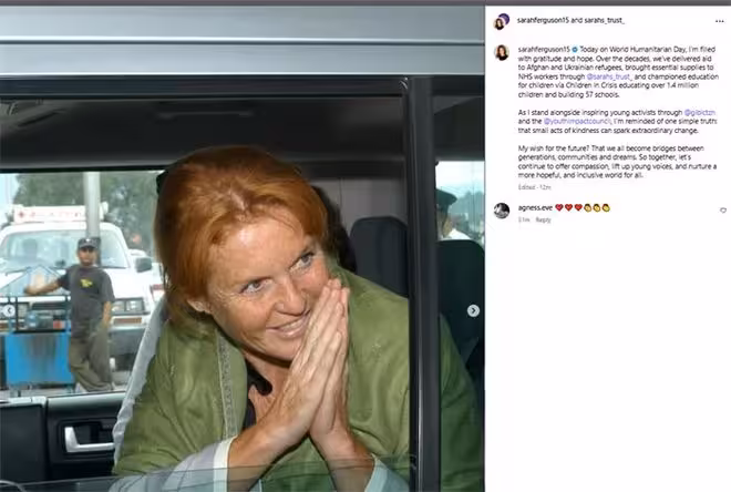 莎拉·弗格森回應查爾斯國王邀請，透露全球震撼的慈善計劃！