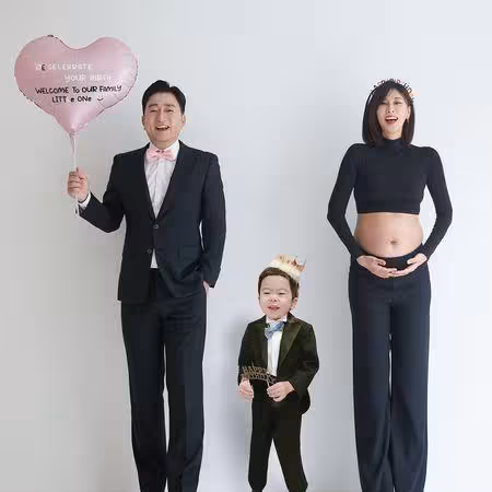 5年前痛別5歲愛子!41歲女星宣布「懷孕9個月了」 一家4口照引熱淚