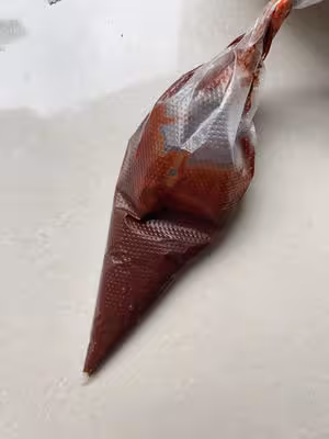 迷你爆漿巧克力泡芙 一口一個