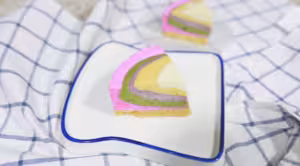 【高顏值】彩虹慕斯蛋糕！