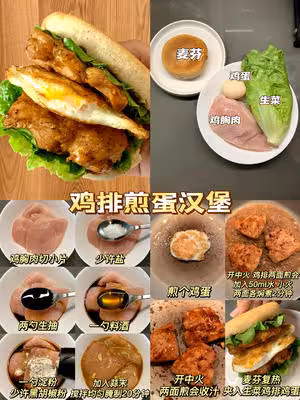 12款自製漢堡合集