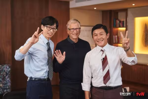 比爾蓋茲首登韓綜！　合體劉在錫、曹世鎬曝光成功關鍵