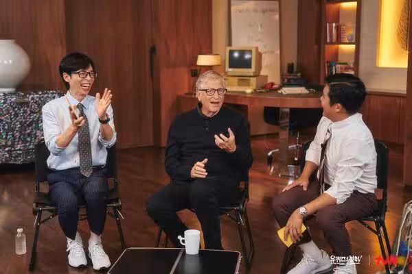比爾蓋茲首登韓綜！　合體劉在錫、曹世鎬曝光成功關鍵