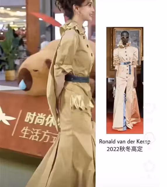穿三年前的高定，提不上去的褲子，過氣的單親媽媽baby看著好心酸