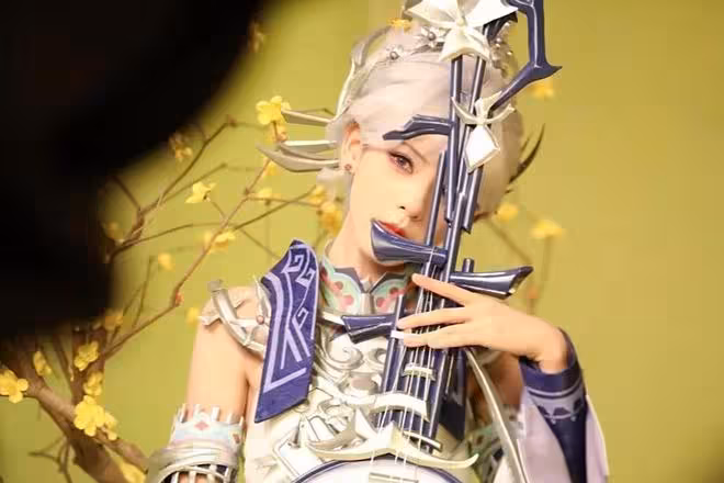 當女明星cos王者榮耀,戚薇御姐天花板,賈玲畫風突變!