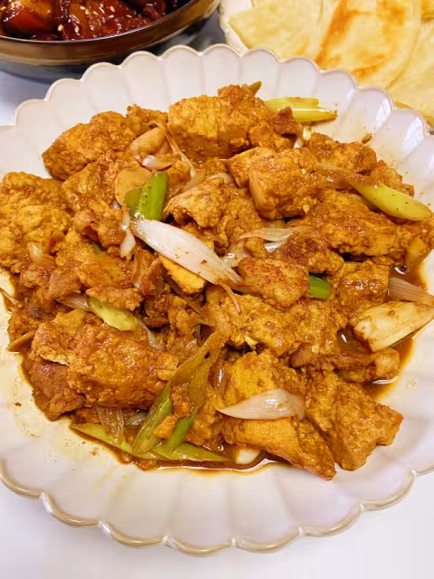 蔥燒豆腐，豆腐最好吃的封神做法，完勝麻婆豆腐，附入味兒秘訣，無敵下飯神器