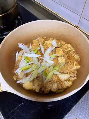 蔥燒豆腐，豆腐最好吃的封神做法，完勝麻婆豆腐，附入味兒秘訣，無敵下飯神器