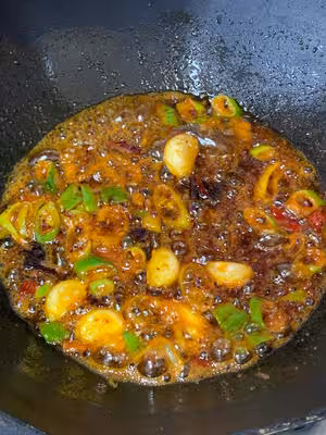 干鍋雞翅香辣蝦🍤