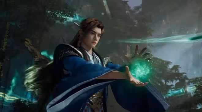 韓立強勢大戰至木靈嬰,成功被收服,成為他的第二個元嬰