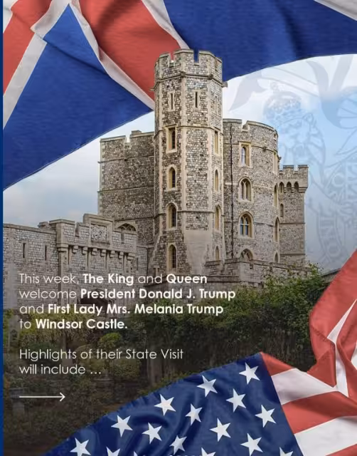 特朗普訪英在即,白金漢宮緊急升級安防,美英特工百人護衛團出動