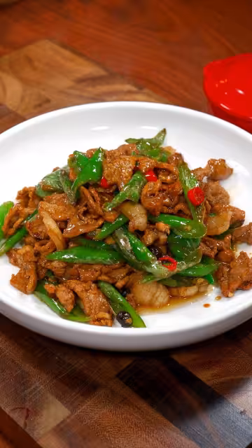 下飯菜-辣椒炒肉