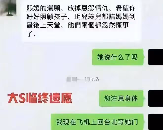 幸虧汪小菲帶娃走了,S家徹底瘋了:爭遺產演深情,唯獨忘了孩子