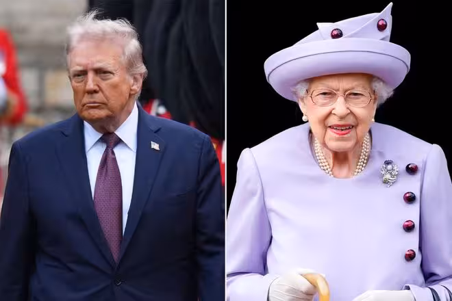 特朗普首站英倫:與查爾斯三世重溫女王回憶