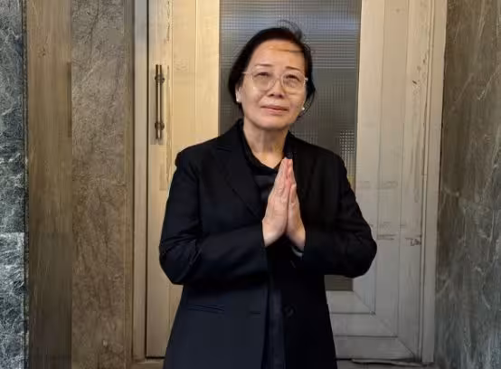 一路走好!93歲TVB女星今日設靈!颱風下親友到場!黎姿古天樂張柏芝送花牌