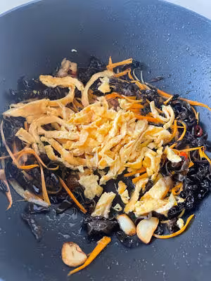 素三絲（素菜有肉味兒）