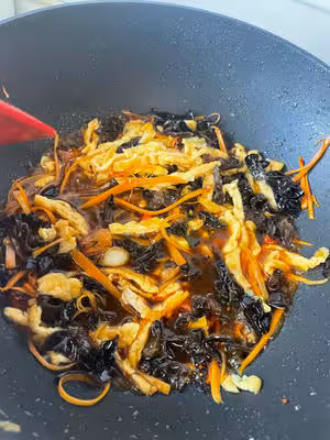 素三絲（素菜有肉味兒）