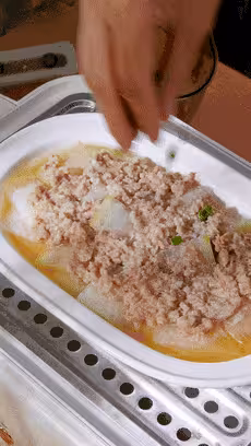 肉末蒸冬瓜