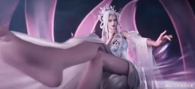 誅仙:小白霸氣救獸神,一個抬腿姿勢太誘人,比陸雪琪還美