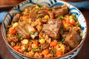 【排骨燜飯】