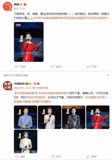 被央視力捧的謝娜背後到底誰在為她撐腰？倪萍說了句大實話