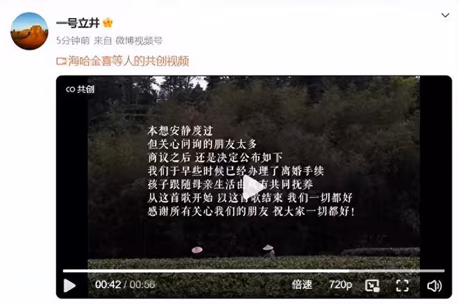 李亞鵬官宣離婚！金喜終於死心，王菲早就給過提示她偏偏一意孤行