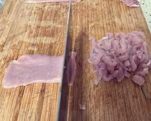 蒜苔炒肉絲