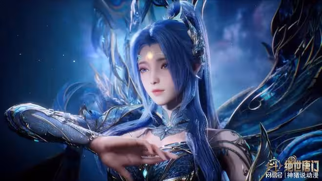 斗羅大陸:唐舞桐戰鬥服曝光,又美又颯,舉槍動作有六分像唐三