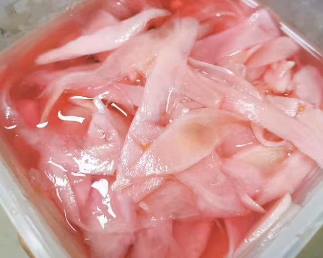 壽司店一樣味道的壽司姜