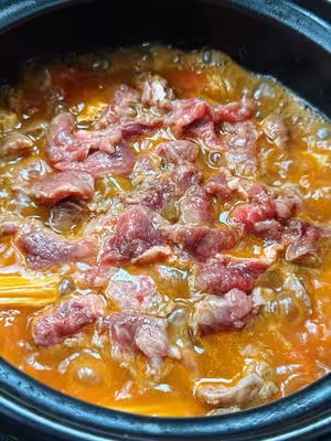 番茄腐竹牛肉煲