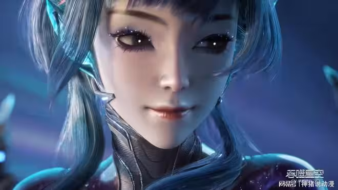 吞噬星空：御姐南懲現身，大長腿太誘人，一個斜坐姿勢更是性感