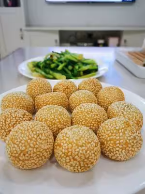 自製麻球