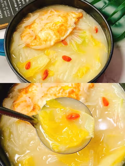 🌈冬天必喝的湯～蘿蔔白菜湯！簡單又美味