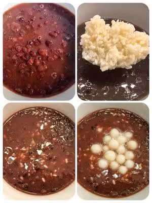 冬季甜湯🫘｜紅豆酒釀小圓子