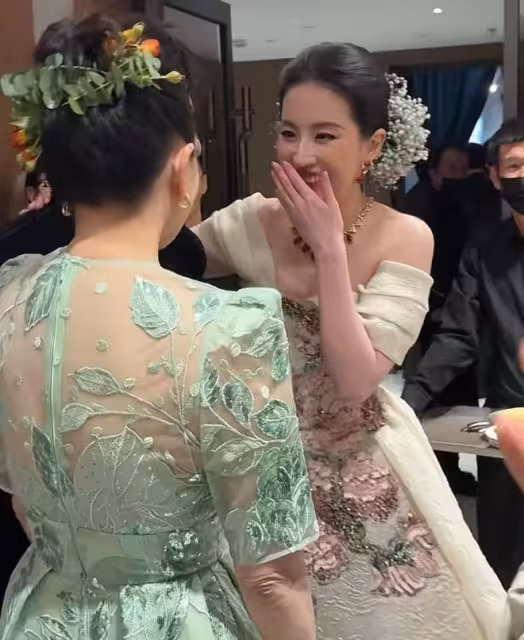 劉亦菲後背勒出兩坨贅肉太讓人意外，直接撕碎娛樂圈的「假體面」
